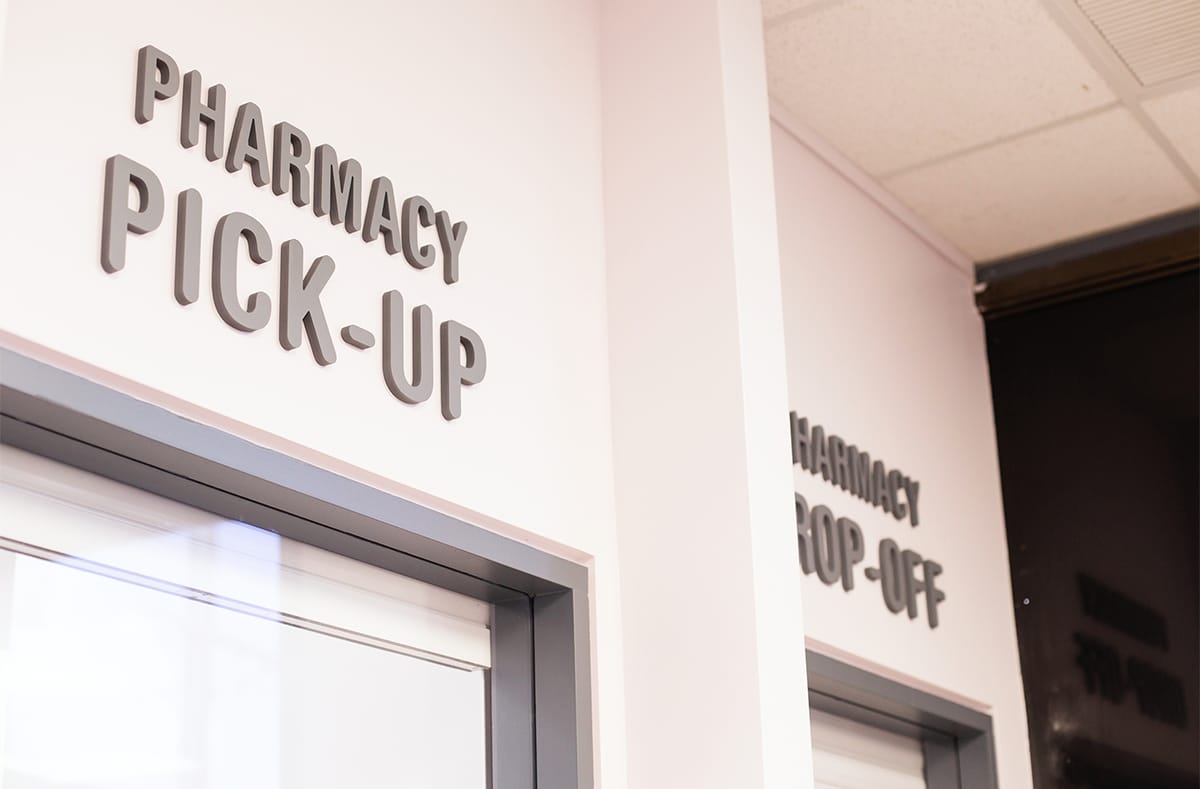 Wahiawā Health Pharmacy pick-up and drop-off windows