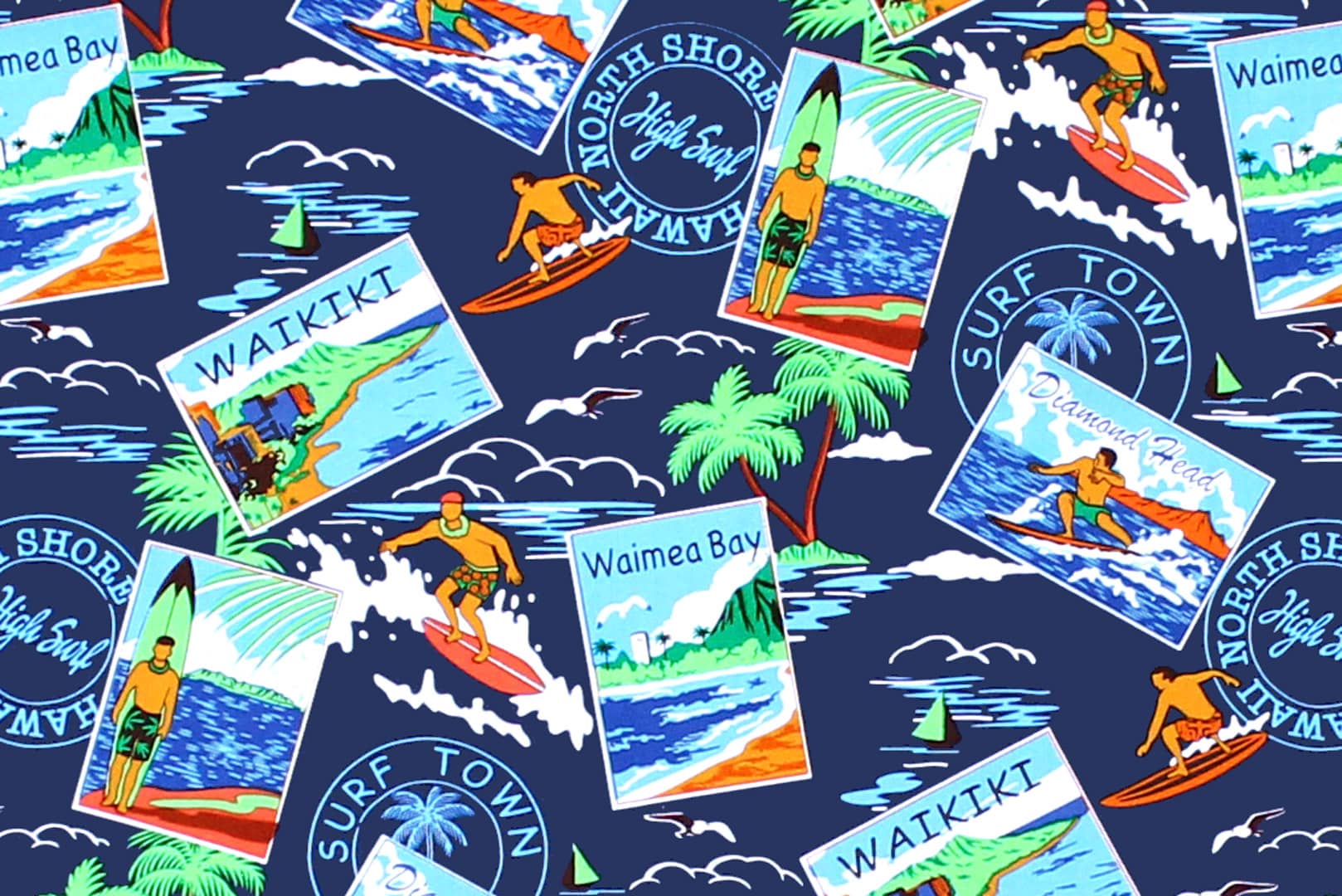CAA1294 Navy – Hawaii Fabric Mart