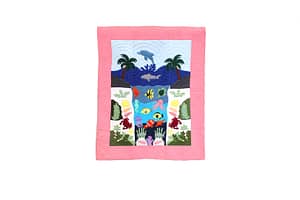 Quilted Baby Blanket – Pink
