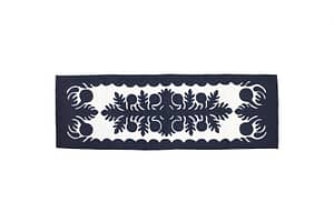 Quilted Table Runner – Navy