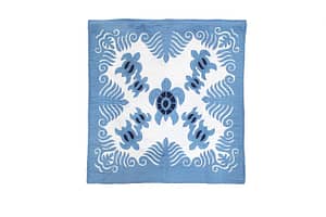 Quilted 60×60 Wall Hanging – Blue