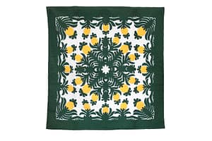 Quilted 80×80 Wall Hanging – Hunter
