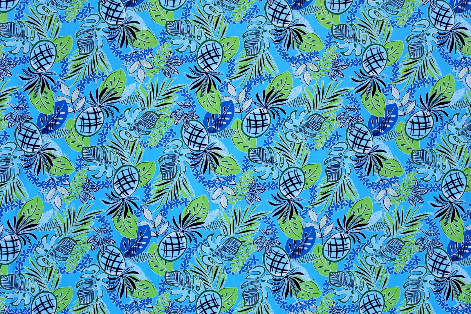 CAA1165 Blue – Hawaii Fabric Mart